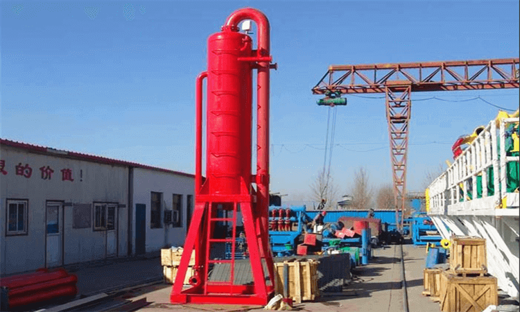 Bottom-Covered Mud Gas Separators Ready for Shipment